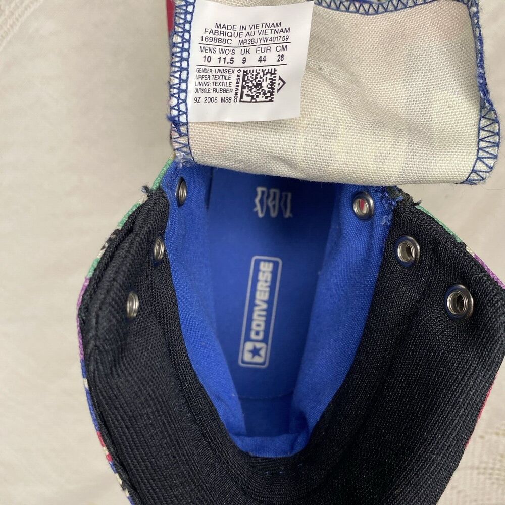 Fear of God Essentials Skid Grip Limoges FOG Converse Sneakers Canvas Mens 10 - Picture 6 of 6